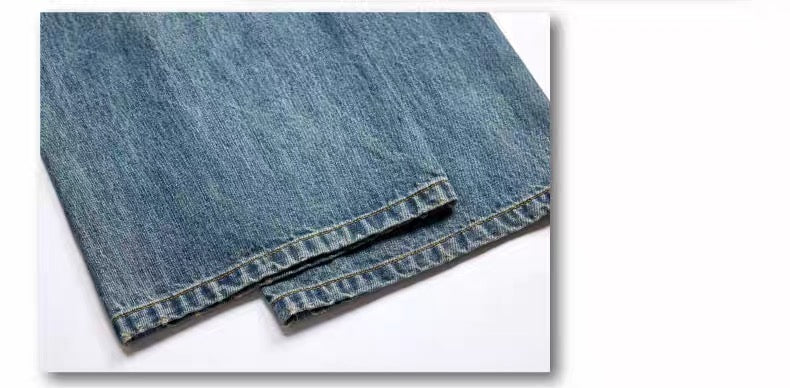 ShineNest Y2K Washed Wide Leg Jeans