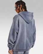 Acid wash hoodie "Lucid"
