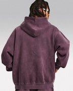 Acid wash hoodie "Lucid"