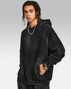 Acid wash hoodie "Lucid"