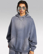 Acid wash hoodie "Lucid"