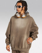 Acid wash hoodie "Lucid"