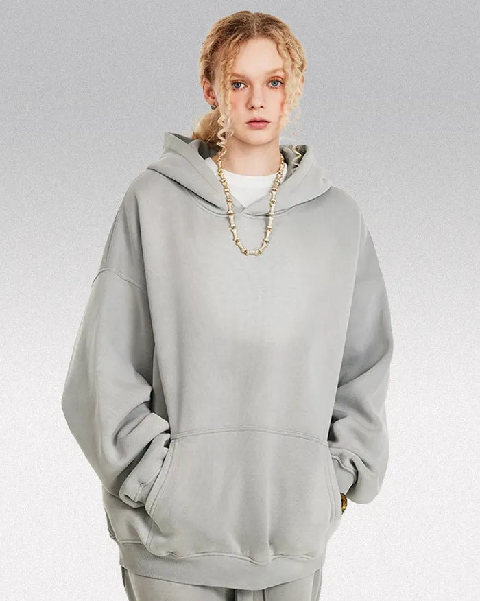 Acid wash hoodie "Lucid"