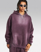 Acid wash hoodie "Lucid"