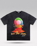 Acid wash t-shirt "Dennis "