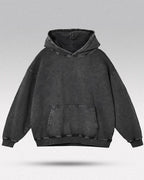 Acid washed hoodie "Chrono"