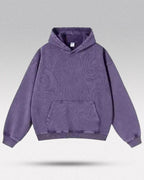 Acid washed hoodie "Chrono"
