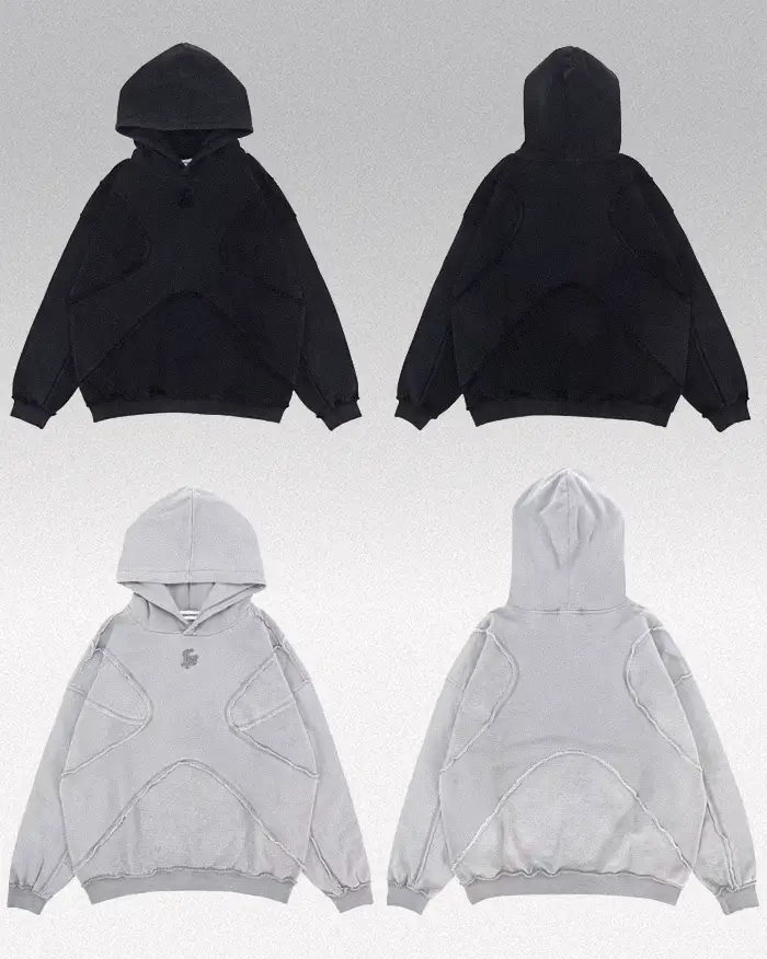 Acid washed hoodie "Sora"
