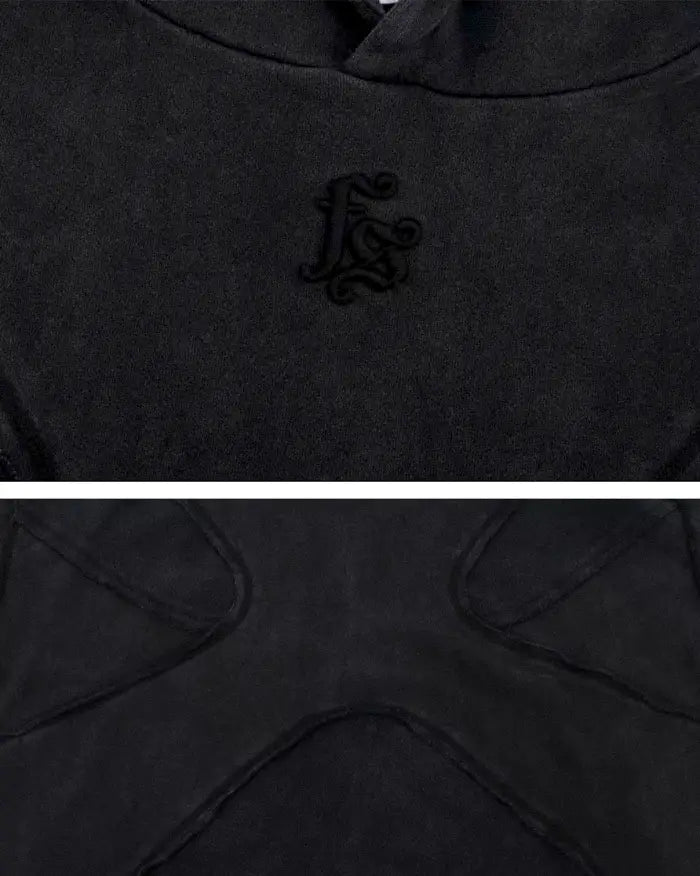 Acid washed hoodie "Sora"