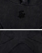Acid washed hoodie "Sora"