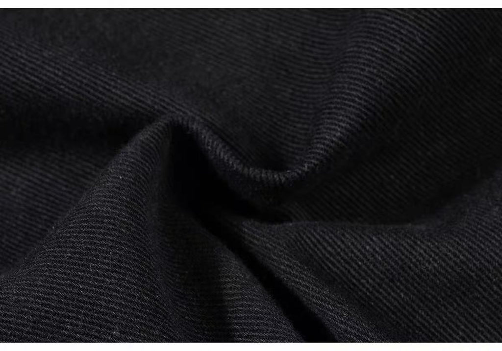 Women’s Black Zipper Flare Pants | Y2K High Waist Slim Fit Bell Bottom Trousers
