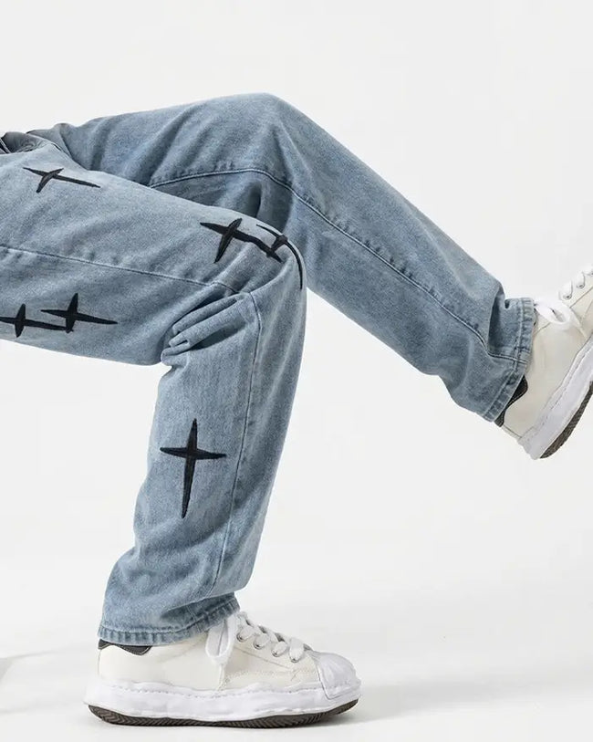 Baggy jeans y2k "Astra" Main Image
