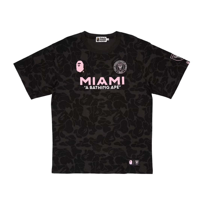 BAPE x Inter Miami CF Camo Tee Black Hover Image