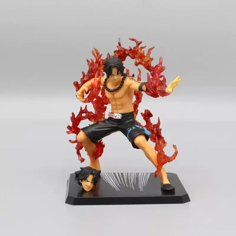 Bandai | 10CM One Piece Luffy Figure Roronoa Zoro Three-Blade Sa-Maximum Manga Anime Statue PVC Action Collection Model Toys For Children