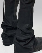 Black coated jeans "Veridian"
