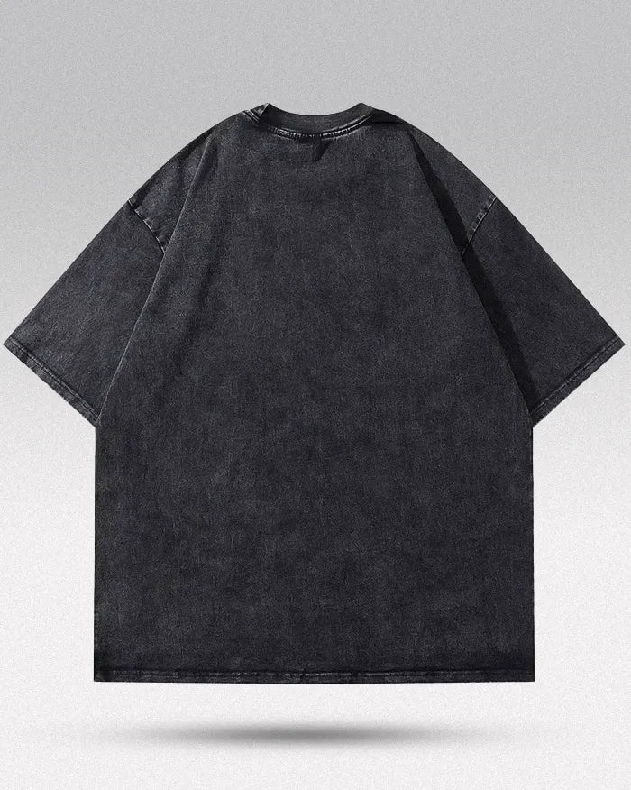 Black Oversized Tshirt "Tattoo"