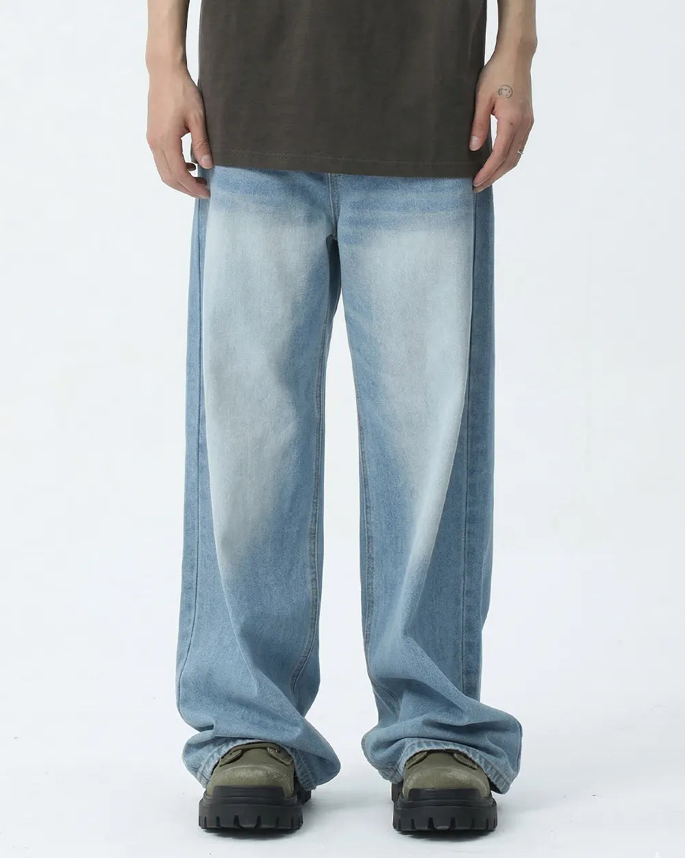 Blue y2k jeans "Jetstream"