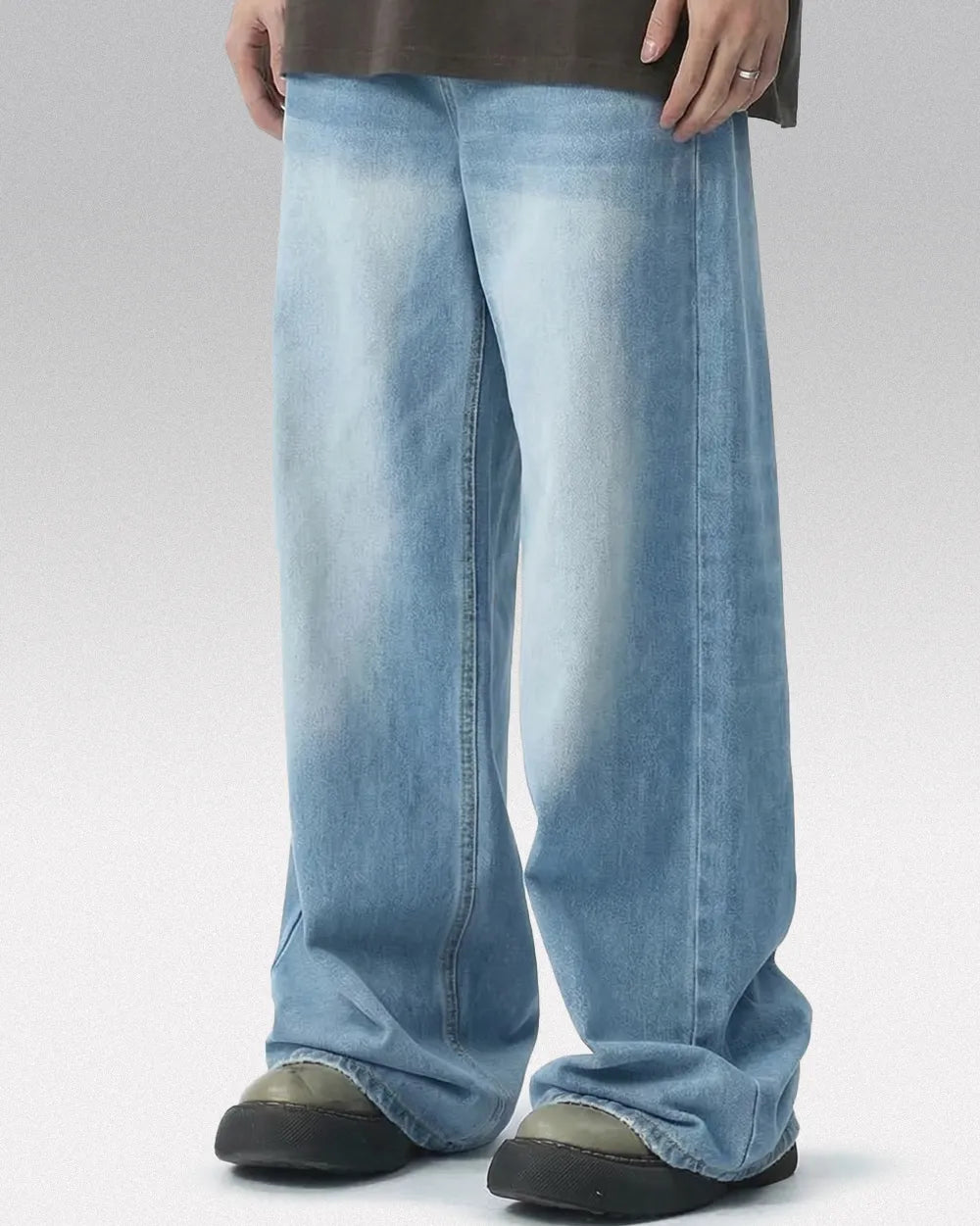 Blue y2k jeans "Jetstream"