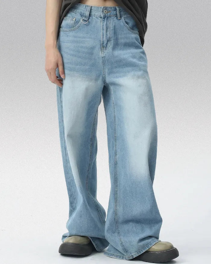 Blue y2k jeans "Jetstream"