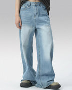 Blue y2k jeans "Jetstream"
