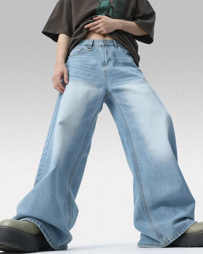 Blue y2k jeans "Jetstream"