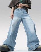 Blue y2k jeans "Jetstream"
