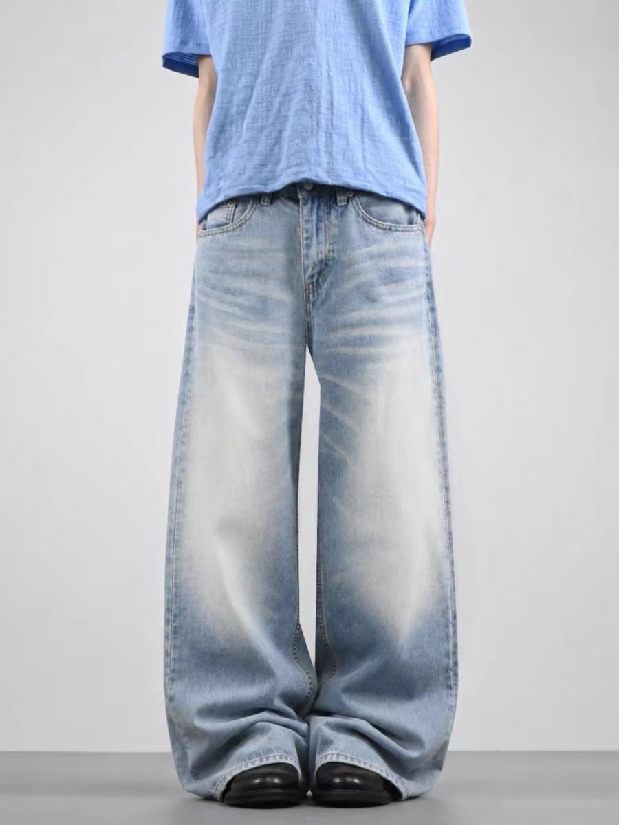 ShineNest Wide Leg Jeans
