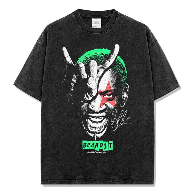 ShineNest Vintage Graphic Streetwear Tee Hover Image