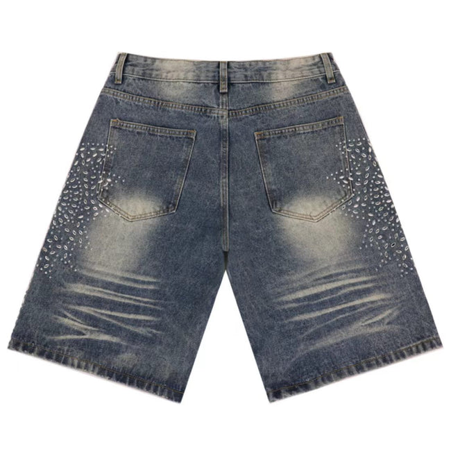 Vale Forever Siren Jean Shorts Blue Wash Main Image