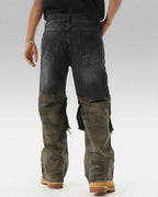 Camouflage Patchwork pants "Cypher"
