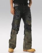 Camouflage Patchwork pants "Cypher"