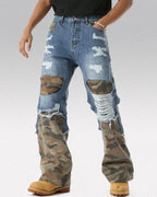 Camouflage Patchwork pants "Cypher"