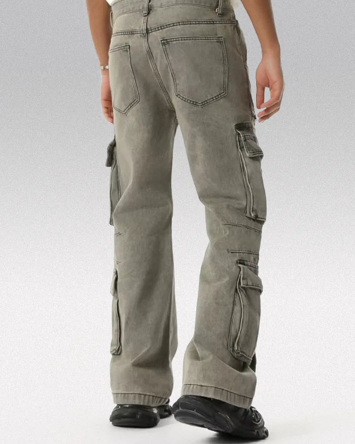 Cargo jeans Y2k "Synth"