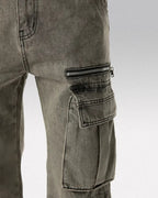 Cargo jeans Y2k "Synth"