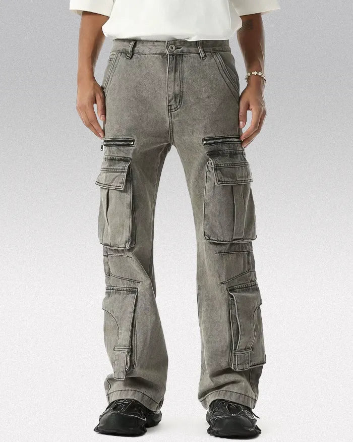 Cargo jeans Y2k "Synth"