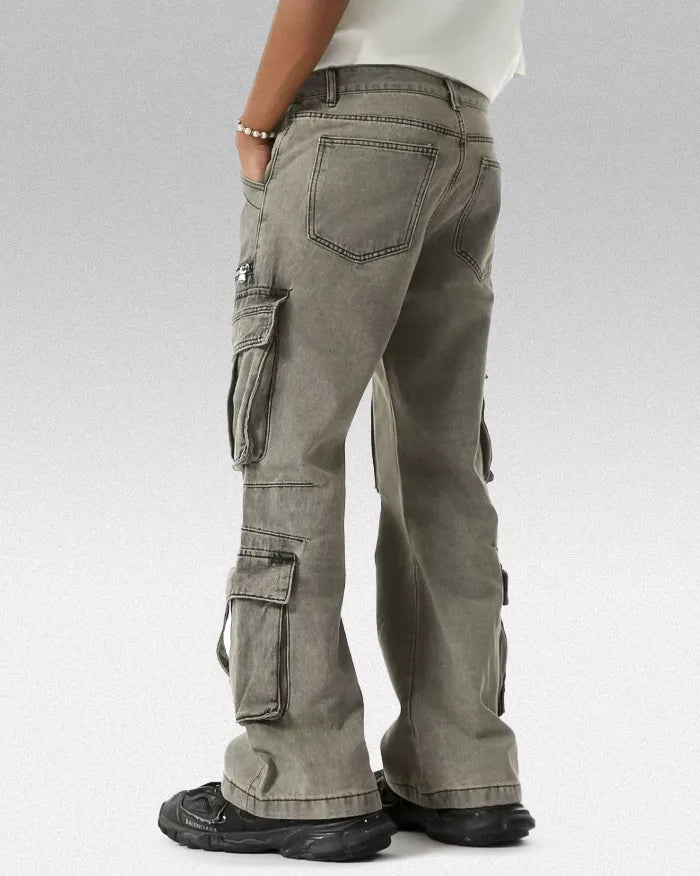 Cargo jeans Y2k "Synth"