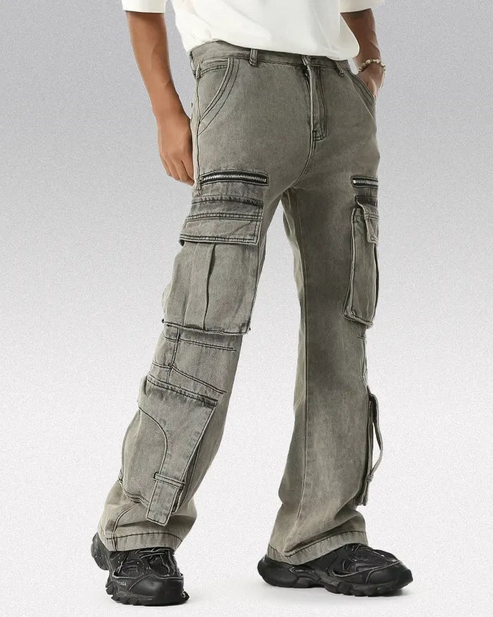 Cargo jeans Y2k "Synth"