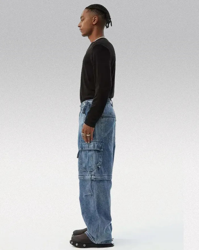 Convertible cargo pants "Vynil"