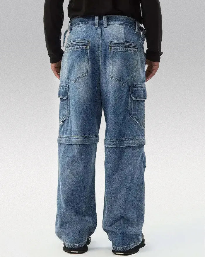 Convertible cargo pants "Vynil"