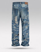 Digital Print jeans "Korra"