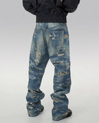 Digital Print jeans "Korra"