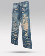 Digital Print jeans "Korra"