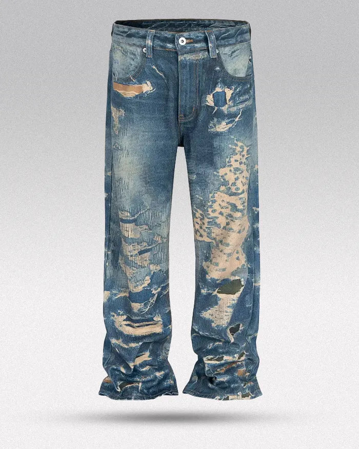 Digital Print jeans "Korra"