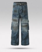 Dirty wash jeans "Zypher"