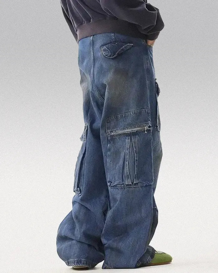 Dirty wash jeans "Zypher"