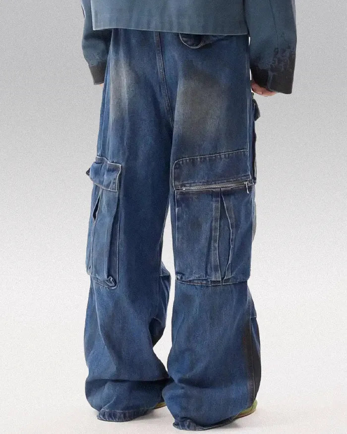 Dirty wash jeans "Zypher"