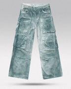 Distressed Cargo Jeans "Surge"