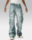 Distressed Cargo Jeans "Surge"