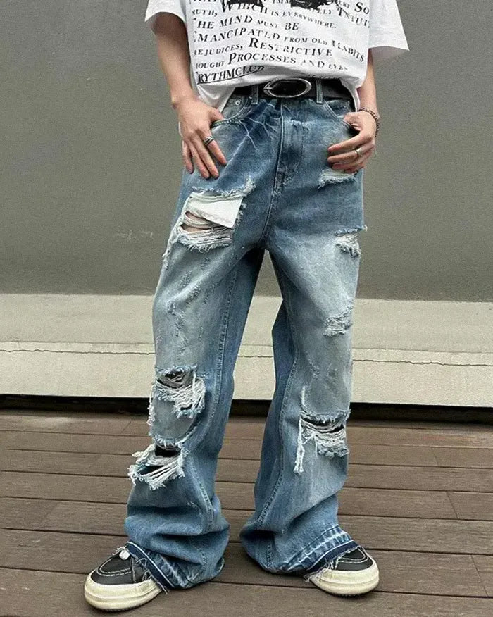 Distressed jeans men "Spark"