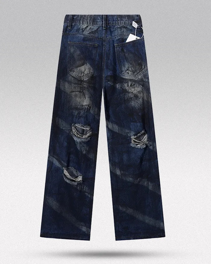 Distressed Ripped Jeans "Vyron"